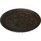 Ekena Millwork Richmond Ceiling Medallion (Fits Canopies up to 2 5/8"), Hand-Painted Stone Hearth, 18"OD x 1 3/8"P CM18RISHF - alternate 3